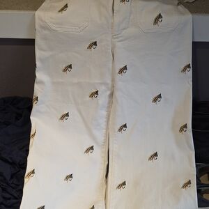 Maeve The Colette, Sz 32, Cream With cute Embroidery, NWT